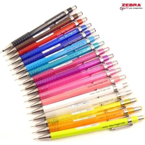 Japan ZEBRA MA53 Automatic Pen Hexagonal 0.5 mm Drawing Pencil Coral Powder