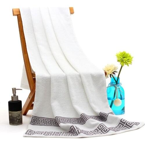 100% Cotton Super Strong Water Absorbent Solid Colors Adults Soft Quick-drying Bath Towel For Home Hotel Sport Fitness Towels