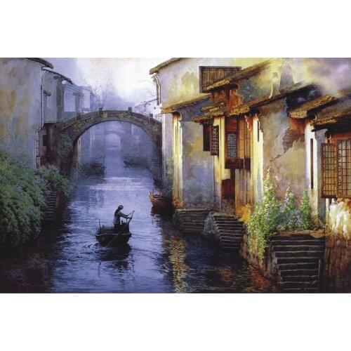 1000 Pieces Landscape Mini Puzzle Educational Toys for Adults Children Kids Games Toys Gifts Mini Jigsaw Puzzles