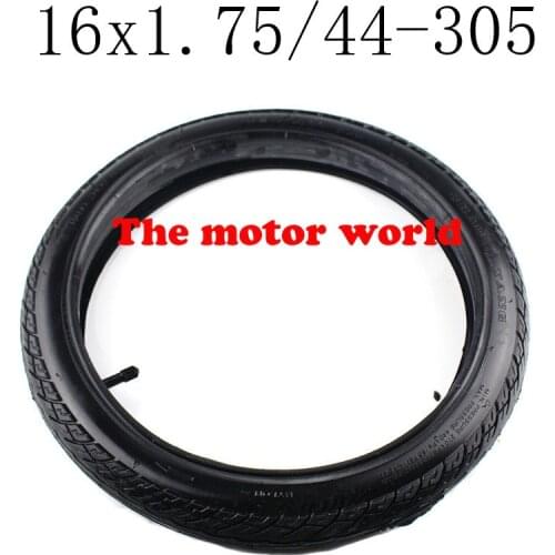 Free Shipping High Performance and Quality Inner and Outer Tire16 X 1.75 Fits Many Gas Electric Scooters and E-Bike