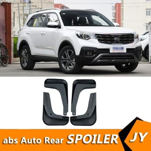 For KIA Sportage 2018-2019 Mudflaps Splash Guards Front With color and rear Mud Flap Mudguards Fender Modified special