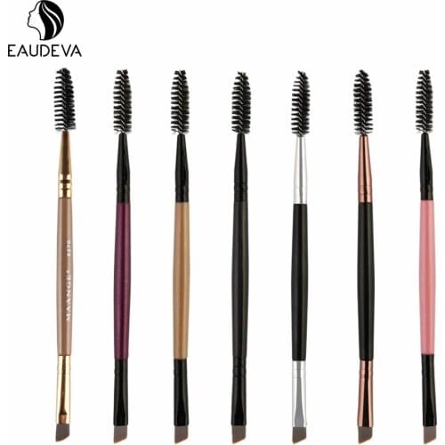 Hot Sale Double Head Makeup Brush Make Up Double Eyelash Eyebrow Brush Eyebrows Comb Pencil Makeup Brushes Cosmetics Tools