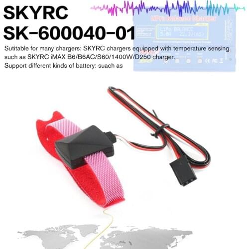 Skyrc Temperature Sensor Probe Tester Cable with Temperature Detection for Imax B6 B6ac Battery Charger Temperature Control Part