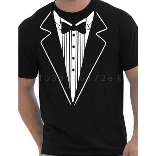 Tuxedo Fancy Dress Funny Mens T-Shirt More Size and Colors big european size cotton top quality short sleeves o-neck