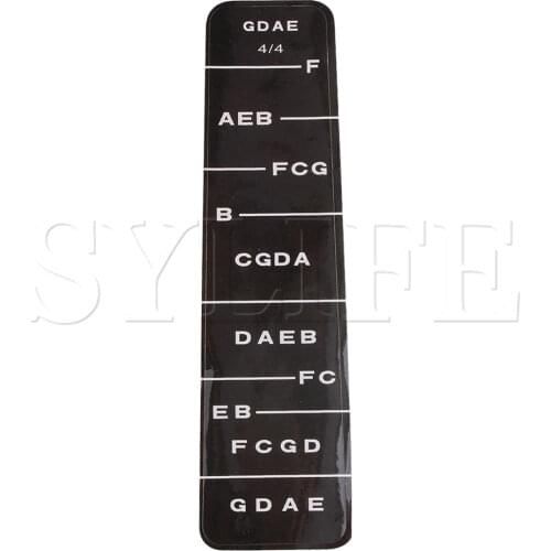 Finger Guide Tape Fiddle Scales Fingerboard Label Sticker for 4/4 Violin