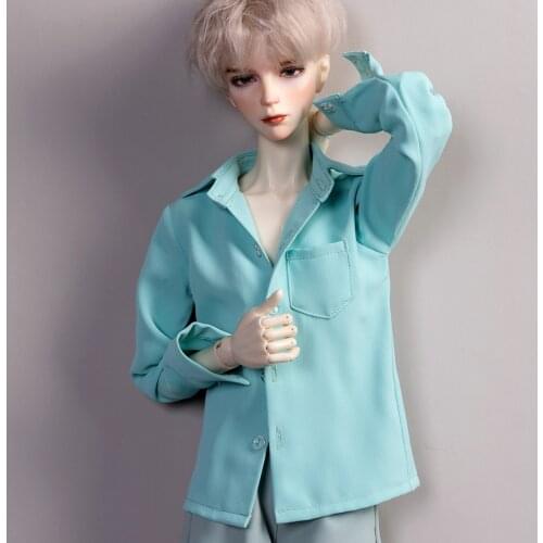 BJD doll clothes suitable for 1-3 1-4 uncle size refreshing male baby shirt tops doll accessories