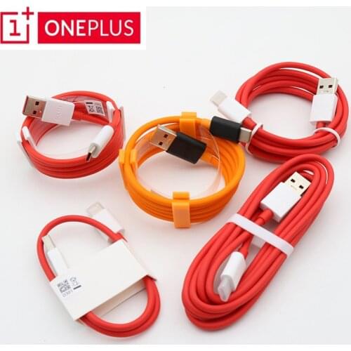 Original OnePlus 7 6 Dash Cable 5t 5 3t 3 35/100/200cm USB 3.1 Type C Quick Fast Charger Cable For One Plus Three Five T Six