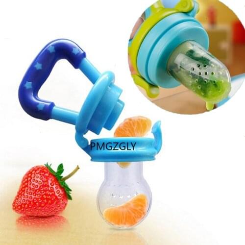 Newborn Food Supplement Bite Juice Feeder Baby Nimbler Pacifier For Fruit Portable Baby Bottle Feeding Fruit Vegetable Music