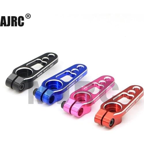 MJRC 1PCS Aluminum Alloy 25T 31mm Steering Servo Arm Horn Black/Red/Blue Color for RC Car Crawler Parts