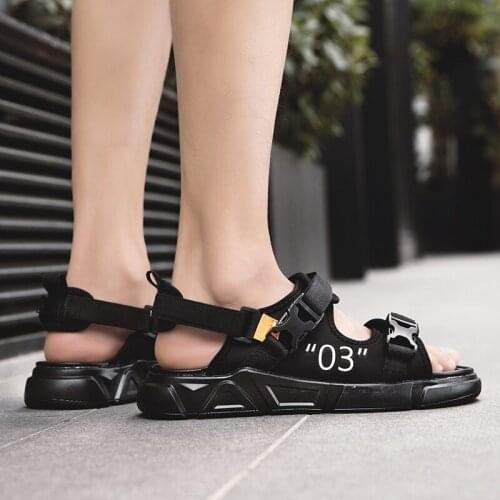 Sandalet Rope Sandals For Men Sandalias Man Sandale Homme Ete Work Slide Summer Shoes Beach Transpirables Sandles