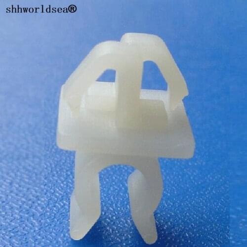 Shhworldsea 100pcs car plastic clip& fastener hood prod rod clip for toyota 53452-90351