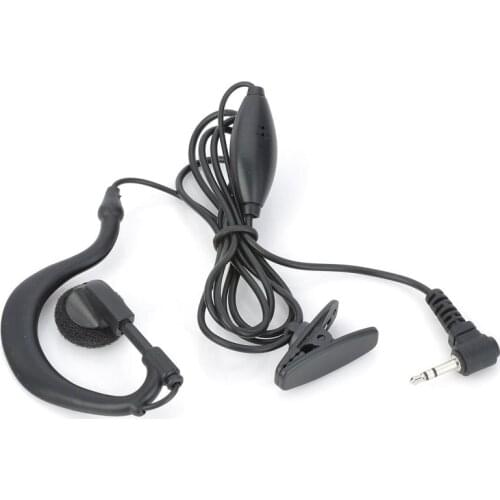 1 Pin 2.5mm Plug Ear Hook Earphone Headset Clip for Motorola TLKR T5 T4 T6 T6200 T6200C T6220 T280 T5900 FR50 Walkie Talkie