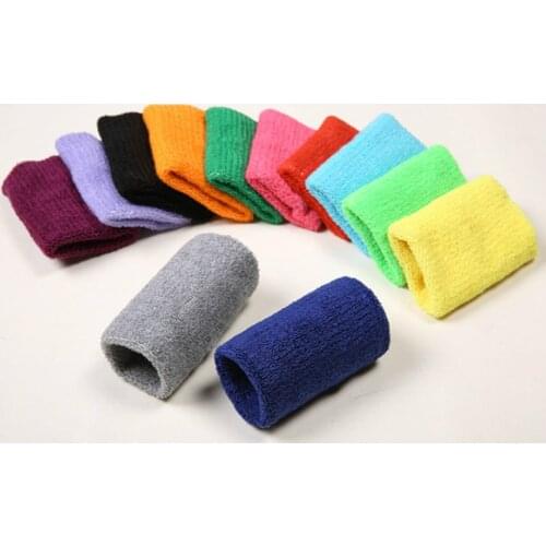 1pc Wristband Sport Sweatband Hand Hand Sweat Wrist Support Brace Wraps Guards Gym Volleyball Basketball Tennis Multi-color