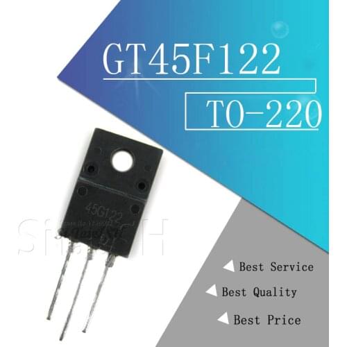 10pcs GT45F122 TO-220F 45F122 TO-220 new original