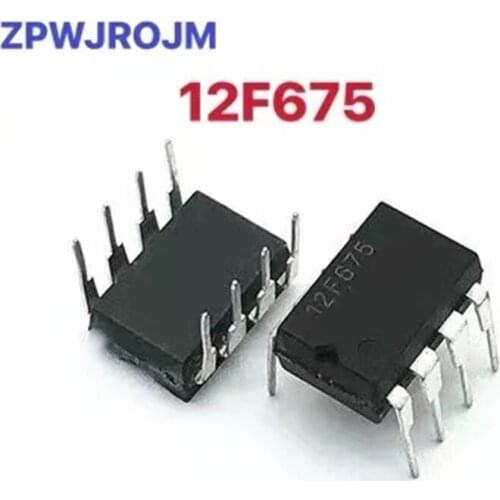 10pcs/lot PIC12F675-I/P PIC12F675 12F675 DIP-8