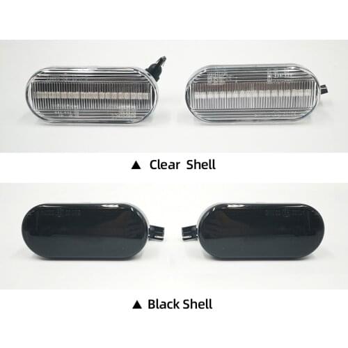 2Pcs Led Dynamic Side Marker Turn Signal Light Sequential Blinker Light For Volkswagen VW Bora Golf 3 4 Passat 3BG Polo SB6