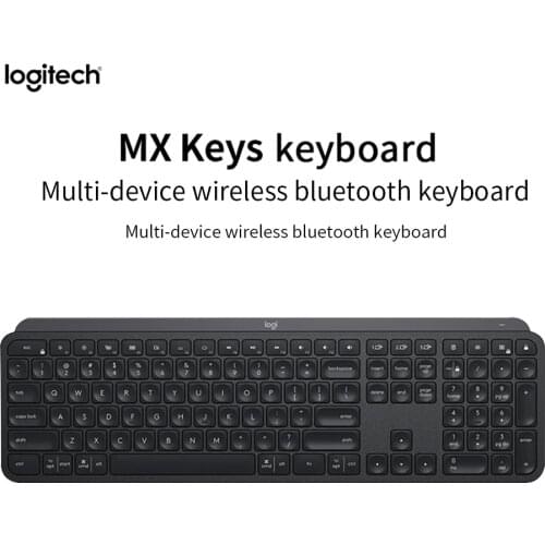 Logitech MX KEYS wireless bluetooth keyboard high-quality business office keyboard supports easy switching through MX palm rest