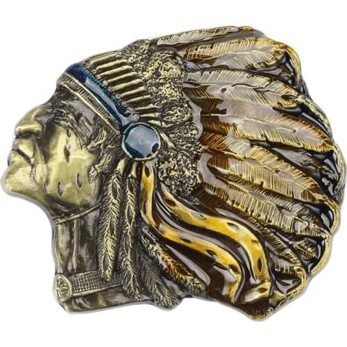 Color Indian belt buckle Fashion culture belt accessories