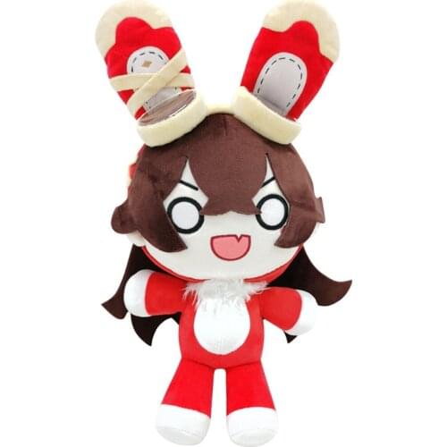 Genshin Impact Cosplay Plush Doll Amber Paimon Keqing Figurine Pillow Cute Genshin Impact Cushion Plush Pillow Toys Accessory