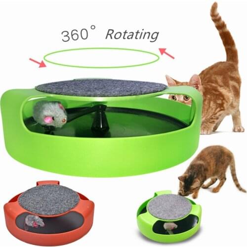 Cat Toy Mouse Crazy Training Funny Toy For Cat Playing Toy with Mice Cute Cat Mouse Toy Catch the Motion Mouse