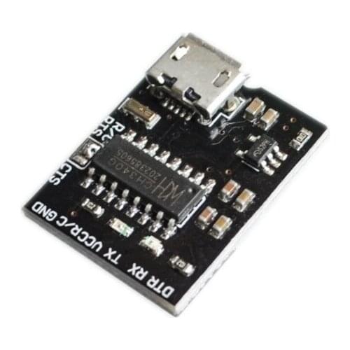 3.3V 5V WeMos CH340G Breakout Board Micro USB to Serial Port Module Switch RTS CTS for Arduino Pro Mini ESP8266 ESP-01 ESP-02
