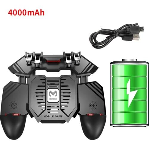 PUBG Controller AK77 Six Finger Gamepad For iPhone Android PUBG Mobile Controller L1 R1 Shooter Triggers Fire Joystick Game pad