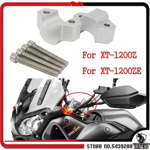 For YAMAHA XT 1200 ZE XT1200ZE SUPER TENERE XT1200Z XT 1200 Z 2014-2018 handlebar riser bars clamp accessories Fit