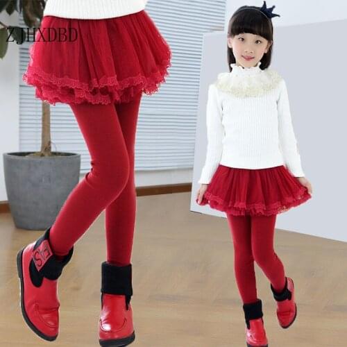 Winter Leggings Girls 2020 Plus Velvet Children Pants Thick Warm Long Kid Trousers Baby Skinny Pencil Pants Girl Sweatpant 3-16y