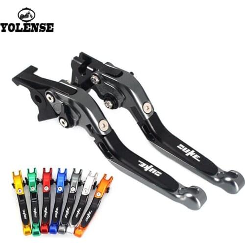 LOGO DUKE For 690 Duke DUKE SMC DUKE SMCR 2014-2017 Motorcycle Accessories Folding Extendable Brake Clutch Levers