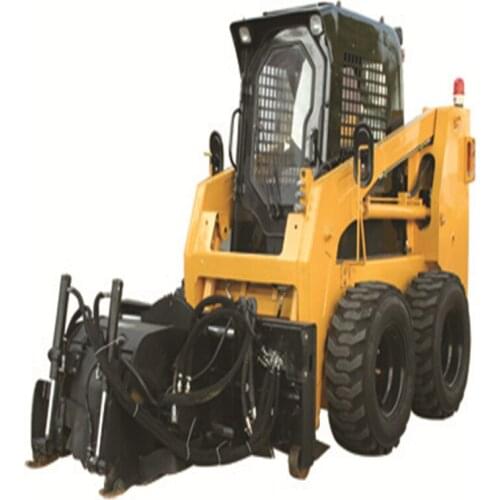 SY65 Mini Skid Steer Loader Diesel Engine Air-Conditioner Small Garden Backhoe