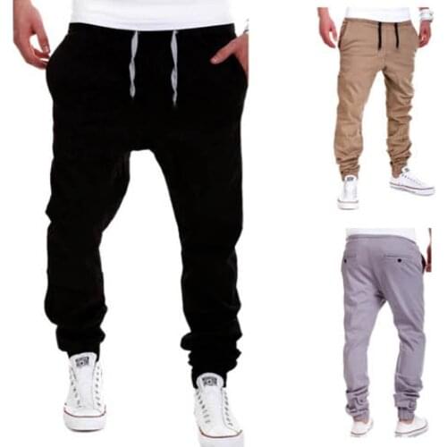 Summer Casual Jogger Outdoor Sports Men Pants Loose Plus Size Hiking Casual Trousers Fitness Workout Training Man Pant Sweatpant