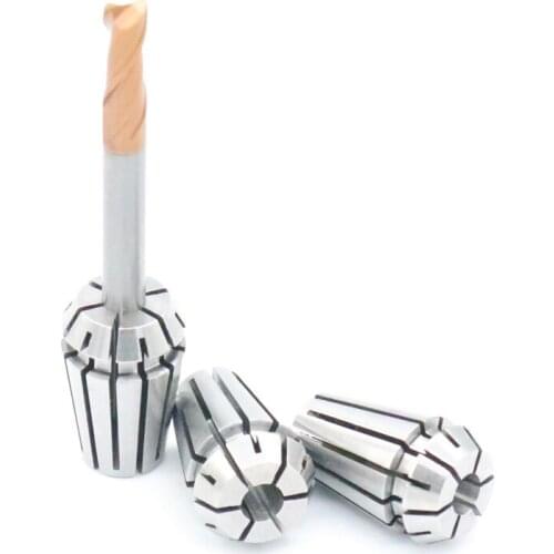 6/11PCS Ultra Precision ER20 Milling Chuck Spring Collet Set for CNC Engraving Machine Milling Lathe Tools Tool Holder