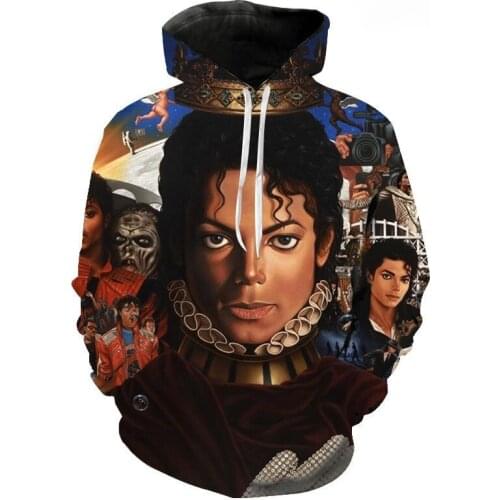 New Michael Jackson Men Women Children Sweatshirts Mens Hoodies Streetwear 3D Printed Casual Tracksuits Hooded Pullover Tops