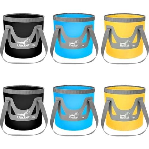 New Upgraded Fishing Bucket, Folding Bucket, Outdoor Convenient Fishing Box, Outdoor Convenient Bucket Car Wash Bucket