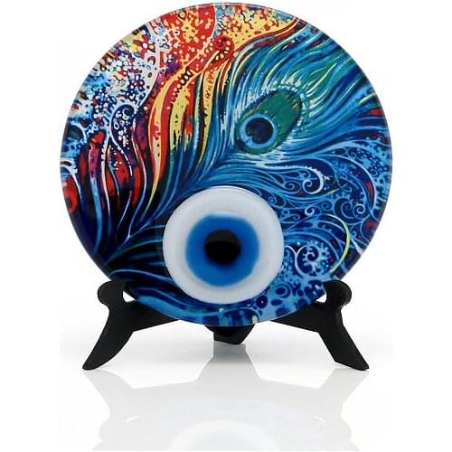 Handmade Colors Table Top Fusion Glass Charm 12cm