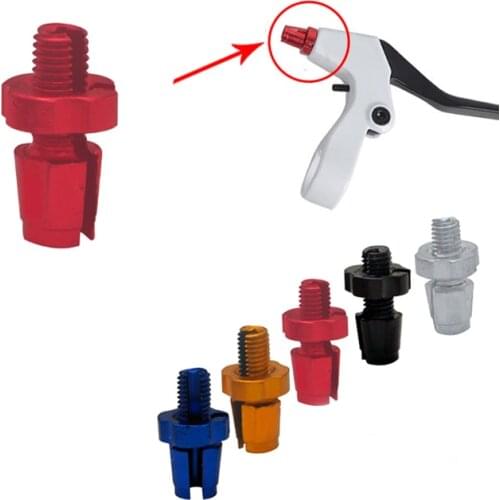 MUQZI 2PCS Bicycle Mountain Bike Brake Handle Lever Adjusting Bolt Cycling 7mm Aluminium Alloy Adjustment Screw Brake Nuts