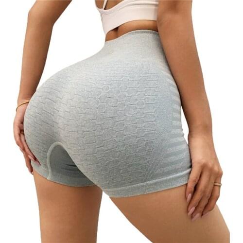 Joggers High Waist Sport Shorts High Waist Push Up Jogging Fitness Yoga Short Pant Letter Print Slim Fit High Stretchy Pants