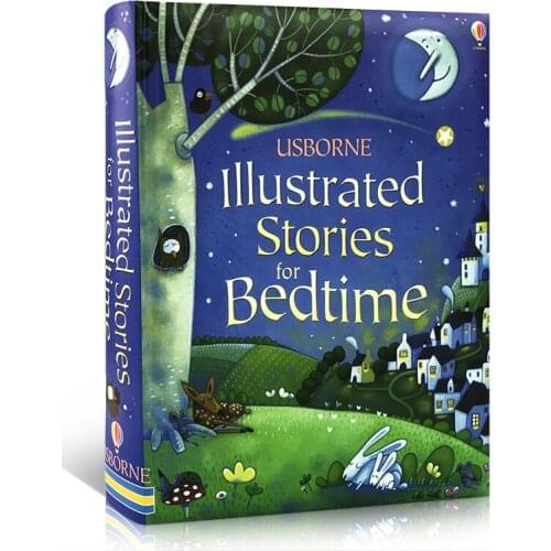 Usborne Illustrated Stories for Bedtime Childhood gift Children Reading Educational Picture Book Baby Gift libros