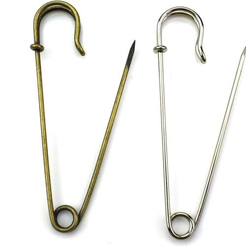 20PCS Large Safety Blanket Pins Stainless Steel Pin Safety Pins Brooch for Making Wedding Bouquet Brooch DIY Decoration