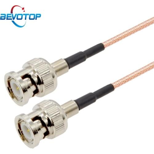 1PCS BNC Male to BNC Male Plug RG316/RG174/RG58 Pigtail Extension Coax Cable CCTV Camera DVR System RF Coaxial Jumper