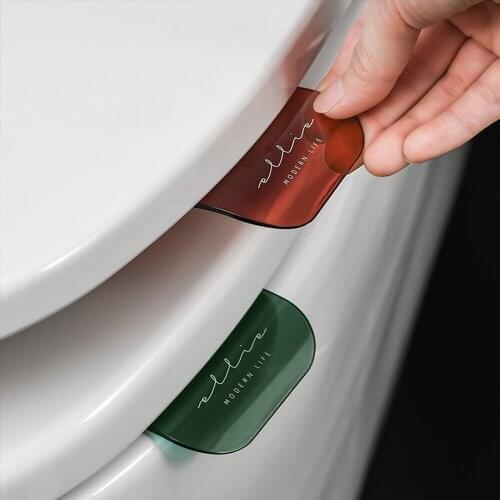 1pc Nordic Colour Portable Toilet Seat Lifter Toilet Lifting Device Avoid Touching Toilet Lid Handle WC Accessories