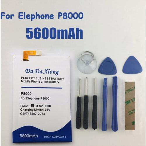 5600mAh Elephone P8000 Battery For Elephone P8000 Mobile Phone