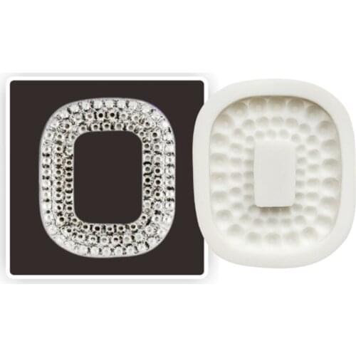 Diamond Jewelry Silicone Mold Fondant Mould Cake Decor Tool Chocolate Gumpaste Mold, Sugarcraft, Bakeware, Kitchen Gadget