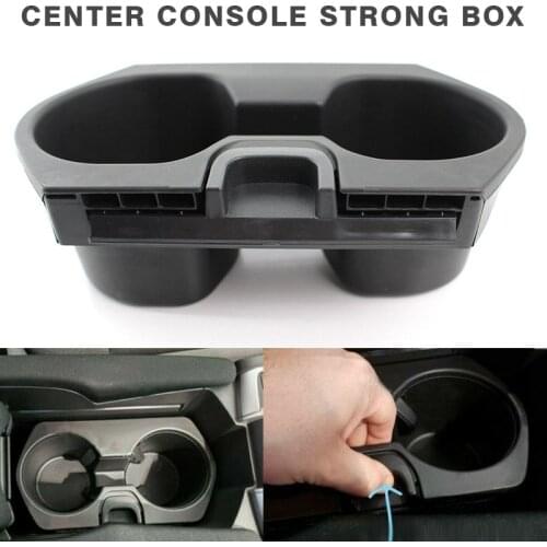 Mayitr 1pc Car Auto Center Console Cup Drink Holder Storage Box Black Fit For Honda Civic 10 Generation 16-18 Parts