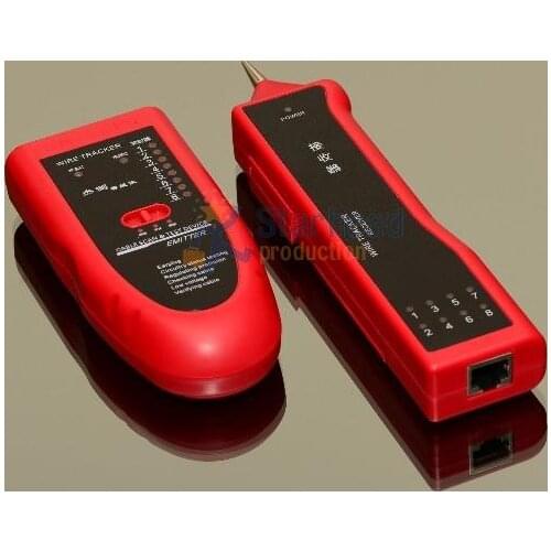 Noiseless Wire Tracker Cable Checker Scan & Test Finding Verifying lines for Telephone and Networks RJ45 RJ11 BNC No Noise