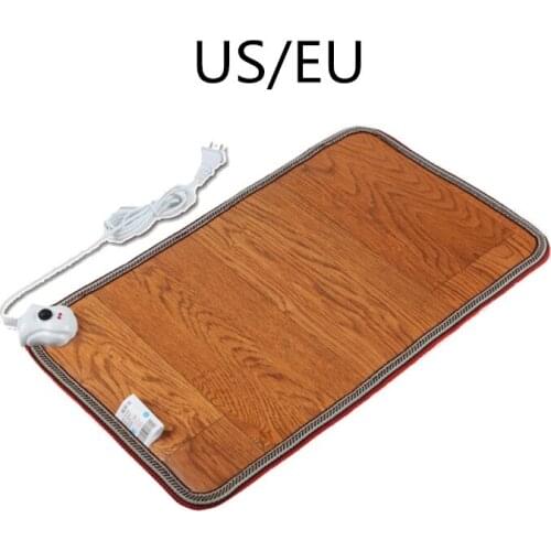 Fast Feet Heater Electric Foot Floor Heating Pad Adjustable Temperature Quick Heating Under Desk Warm Foot Cushion