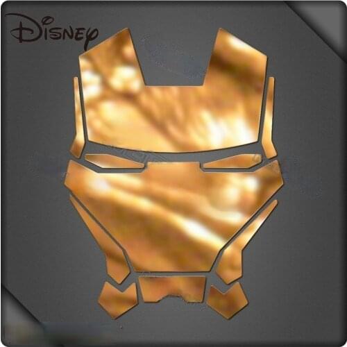 Disney Marvel Iron Man Metal Sticker Cartoon Anime Computer Game Machine Car Phone Sticker