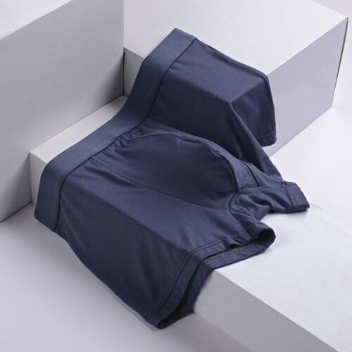 Men Underwear Fibre Boxer Underpants Comfortable Boxershorts High Stretch Sexy Briefs Support Wholesale And Custom Underpants