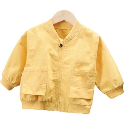 New Spring Autumn Baby Girls Clothes Fashion Children Boys Sports Jacket Toddler Casual Costume Infant Clothing Kids Sportswear