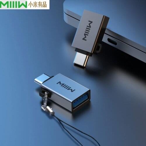 2021 MIIIW USB Type C OTG Adapter Type-C to USB Cable Converters For Macbook Samsung S20 Xiaomi USB To Type-c OTG